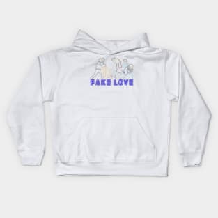 Fake Love Kids Hoodie